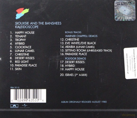 Siouxsie & The Banshees: Kaleidoscope [CD]