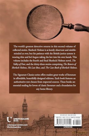 The Complete Sherlock Holmes, Volume II (Signature Classics) (Signature Editions) - Sir Arthur Conan Doyle [KSIĄŻKA]