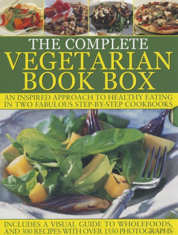 The Complete Vegetarian Book Box: An Inspired Approach to Healthy Eating in Two Fabulous Step-By-Step Cookbooks - Nicola Graimes Linda Fraser [KSIĄŻKA]