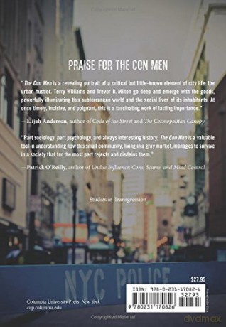 The Con Men: Hustling in New York City (Public Criminology) (Studies in Transgression) - Terry Williams [KSIĄŻKA]
