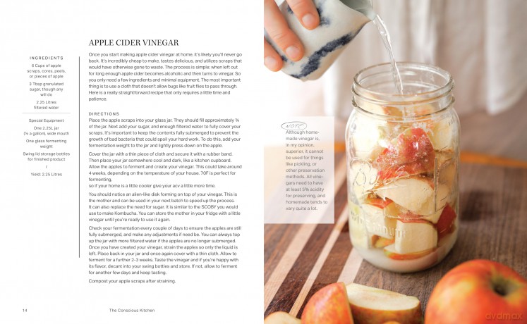 The Conscious Kitchen: A Beginner's Guide to Creating a Sustainable, No-Waste Kitchen for a Healthier Home and Planet - Immy Lucas [KSIĄŻKA]