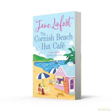 THE CORNISH BEACH HUT CAFÉ: Escape to Cornwall this summer 2024 with the most heartwarming, feel good romcom! - Jane Linfoot [KSIĄŻKA]