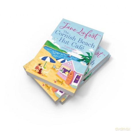 THE CORNISH BEACH HUT CAFÉ: Escape to Cornwall this summer 2024 with the most heartwarming, feel good romcom! - Jane Linfoot [KSIĄŻKA]