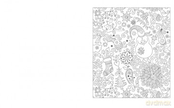 The Cosy Christmas Colouring Book: Delightful images for seasonal cheer (Arcturus Creative Colouring) - Tansy Willow [KSIĄŻKA]