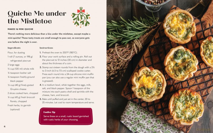 The Cozy Christmas Cookbook: 50 Recipes to Rediscover the Magic of the Season - Taylor Vance [KSIĄŻKA]