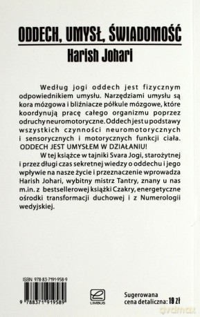 Oddech, umysł, świadomość. Indyjski Mistrz Tantry [KSĄŻKA]