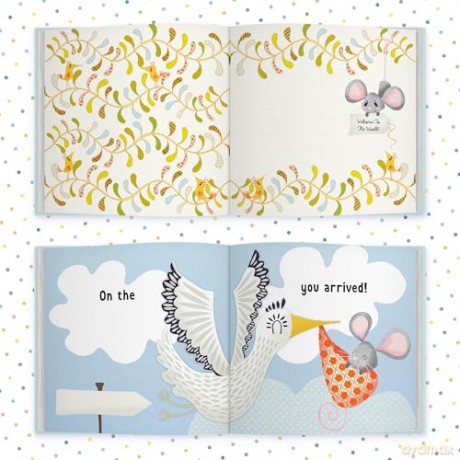 The Day You Were Born In April: A Baby Birth Gift Book - Lucy Tapper [KSIĄŻKA]