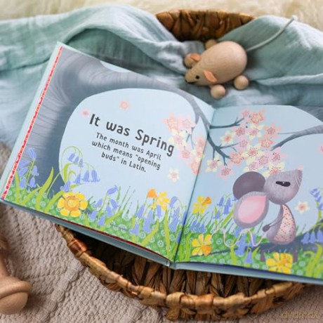 The Day You Were Born In April: A Baby Birth Gift Book - Lucy Tapper [KSIĄŻKA]