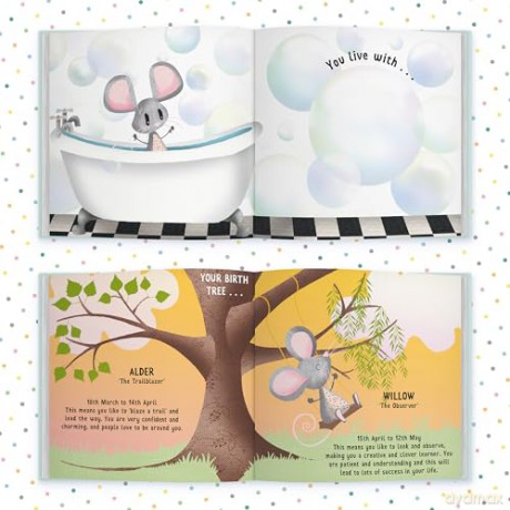 The Day You Were Born In April: A Baby Birth Gift Book - Lucy Tapper [KSIĄŻKA]