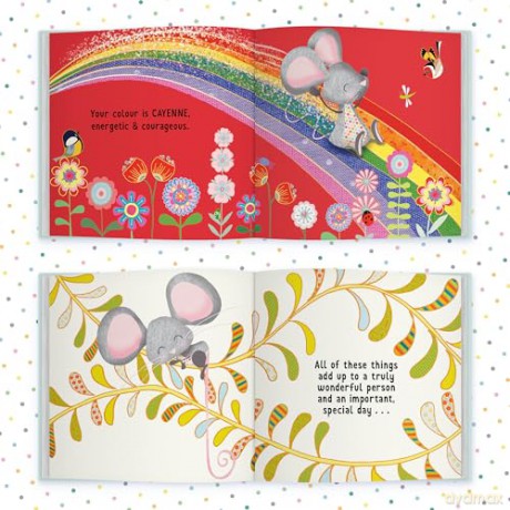 The Day You Were Born In April: A Baby Birth Gift Book - Lucy Tapper [KSIĄŻKA]