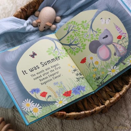 The Day You Were Born In August: A Baby Birth Gift Book - Lucy Tapper [KSIĄŻKA]