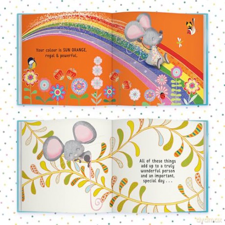 The Day You Were Born In August: A Baby Birth Gift Book - Lucy Tapper [KSIĄŻKA]