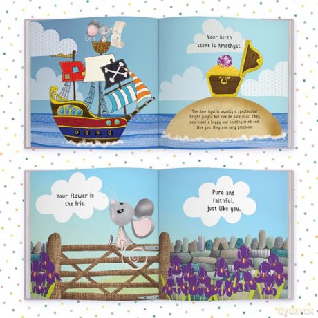 The Day You Were Born In February: A Baby Birth Gift Book - Lucy Tapper [KSIĄŻKA]