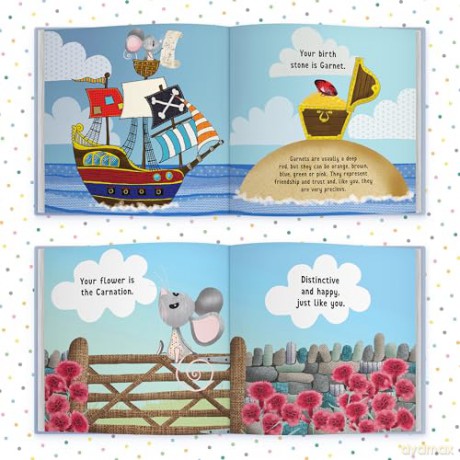 The Day You Were Born In January: A Baby Birth Gift Book - Lucy Tapper [KSIĄŻKA]