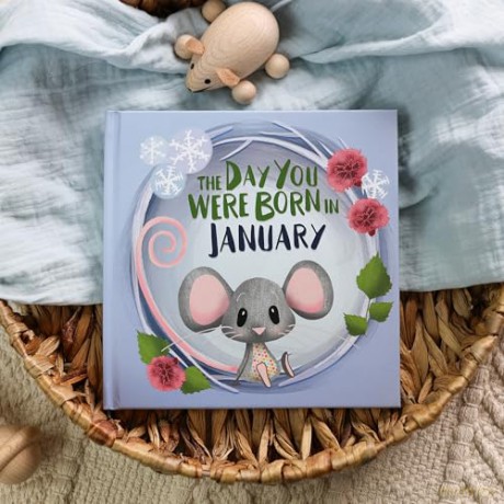 The Day You Were Born In January: A Baby Birth Gift Book - Lucy Tapper [KSIĄŻKA]