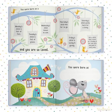 The Day You Were Born In January: A Baby Birth Gift Book - Lucy Tapper [KSIĄŻKA]