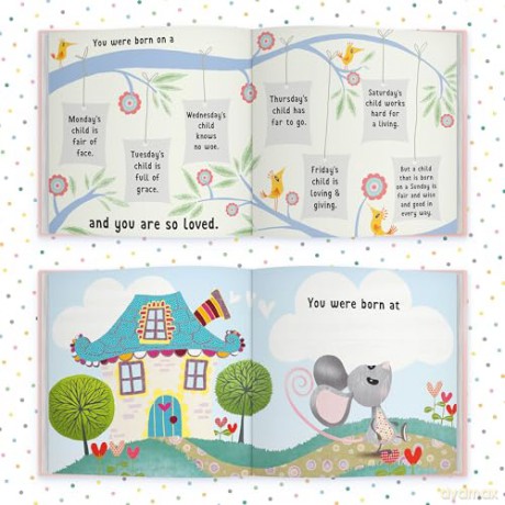 The Day You Were Born In July: A Baby Birth Gift Book - Lucy Tapper [KSIĄŻKA]