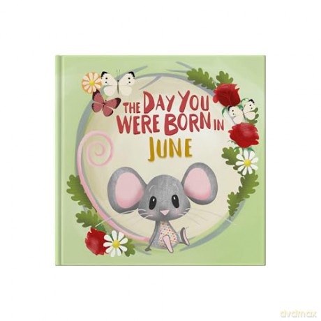 The Day You Were Born In June: A Baby Birth Gift Book - Lucy Tapper [KSIĄŻKA]