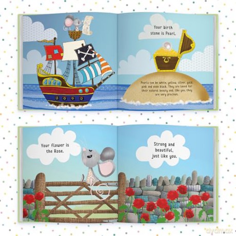The Day You Were Born In June: A Baby Birth Gift Book - Lucy Tapper [KSIĄŻKA]