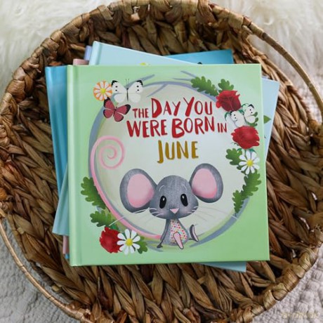 The Day You Were Born In June: A Baby Birth Gift Book - Lucy Tapper [KSIĄŻKA]