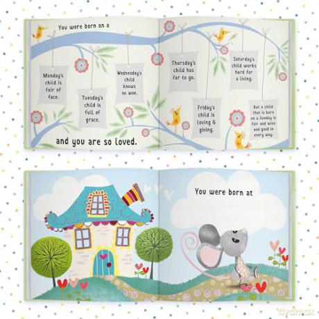 The Day You Were Born In June: A Baby Birth Gift Book - Lucy Tapper [KSIĄŻKA]