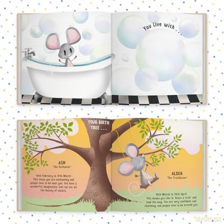The Day You Were Born In March: A Baby Birth Gift Book - Lucy Tapper [KSIĄŻKA]