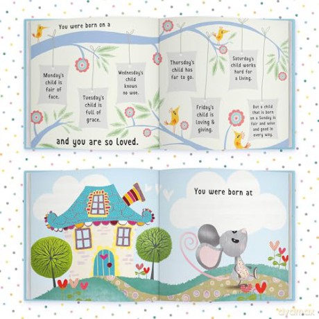 The Day You Were Born In May: A Baby Birth Gift Book - Lucy Tapper [KSIĄŻKA]