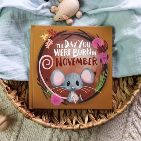 The Day You Were Born In November: A Baby Birth Gift Book - Lucy Tapper [KSIĄŻKA]
