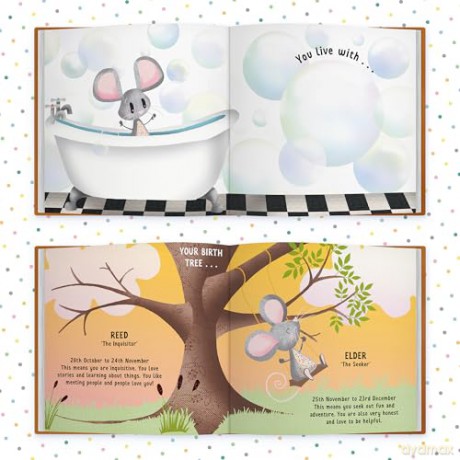 The Day You Were Born In November: A Baby Birth Gift Book - Lucy Tapper [KSIĄŻKA]