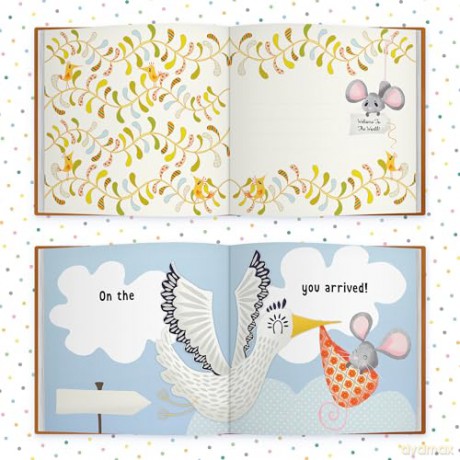 The Day You Were Born In November: A Baby Birth Gift Book - Lucy Tapper [KSIĄŻKA]