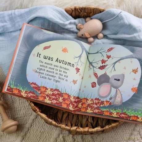 The Day You Were Born In October: A Baby Birth Gift Book - Lucy Tapper [KSIĄŻKA]
