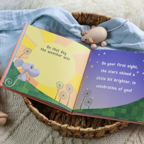 The Day You Were Born In October: A Baby Birth Gift Book - Lucy Tapper [KSIĄŻKA]
