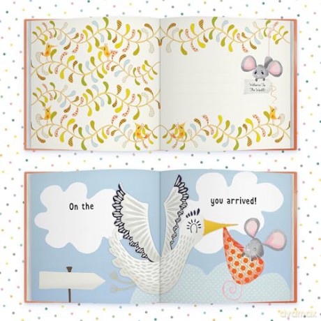 The Day You Were Born In October: A Baby Birth Gift Book - Lucy Tapper [KSIĄŻKA]
