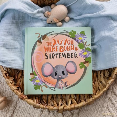 The Day You Were Born In September: A Baby Birth Gift Book - Lucy Tapper [KSIĄŻKA]