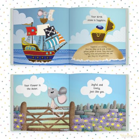The Day You Were Born In September: A Baby Birth Gift Book - Lucy Tapper [KSIĄŻKA]