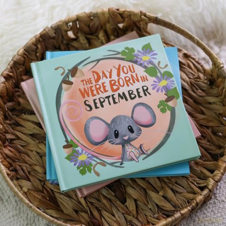 The Day You Were Born In September: A Baby Birth Gift Book - Lucy Tapper [KSIĄŻKA]