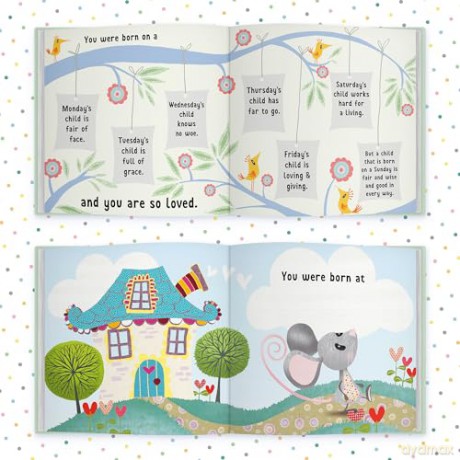 The Day You Were Born In September: A Baby Birth Gift Book - Lucy Tapper [KSIĄŻKA]