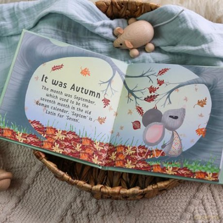 The Day You Were Born In September: A Baby Birth Gift Book - Lucy Tapper [KSIĄŻKA]