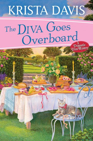 The Diva Goes Overboard (Domestic Diva Mystery) - Krista Davis [KSIĄŻKA]