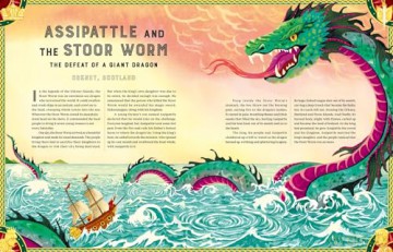 The Dragon Atlas: Legendary Dragons of the World - Anna Claybourne [KSIĄŻKA]