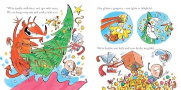 The Dragon with the Blazing Bottom at Christmas: A hilariously farty festive picture book - Beach [KSIĄŻKA]