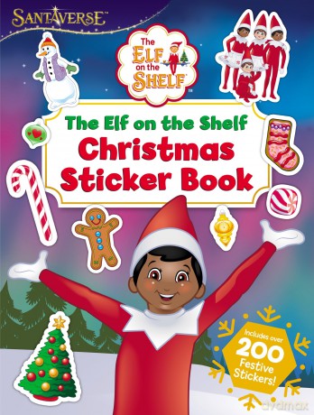 The Elf on the Shelf Christmas Sticker Book: Colouring, Puzzles, Games and over 200 stickers for lots of festive fun! - The Elf on the Shelf [KSIĄŻKA]