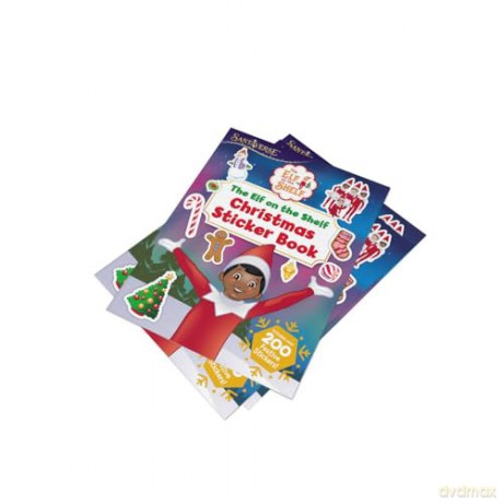 The Elf on the Shelf Christmas Sticker Book: Colouring, Puzzles, Games and over 200 stickers for lots of festive fun! - The Elf on the Shelf [KSIĄŻKA]