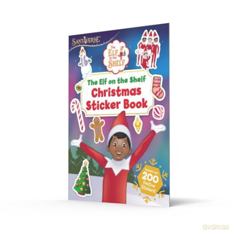 The Elf on the Shelf Christmas Sticker Book: Colouring, Puzzles, Games and over 200 stickers for lots of festive fun! - The Elf on the Shelf [KSIĄŻKA]