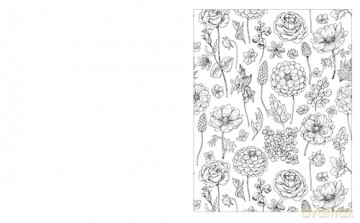 The Enchanting Flowers Colouring Book: Let Your Creativity Blossom (Arcturus Creative Colouring) - Tansy Willow [KSIĄŻKA]