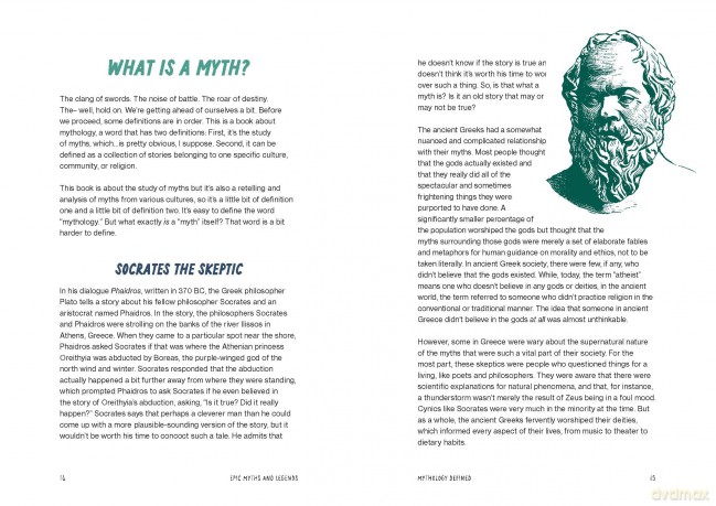 The Encyclopedia of Epic Myths and Legends: Extraordinary and Mesmerizing Stories That Will Boggle Your Mind - Arie Kaplan [KSIĄŻKA]