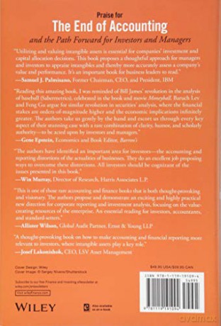 The End of Accounting and the Path Forward for Investors and Managers (Wiley Finance) - Baruch Lev [KSIĄŻKA]