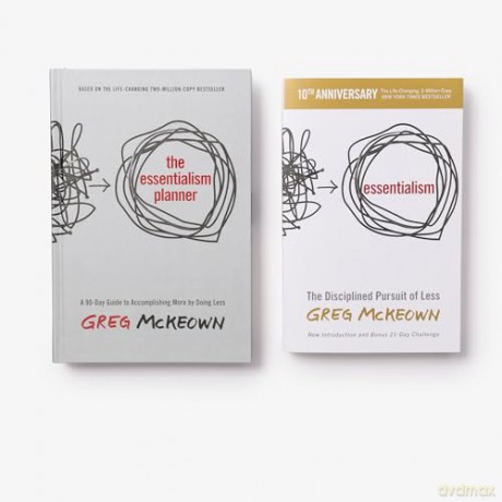 The Essentialism Planner: A 90-Day Guide to Accomplishing More by Doing Less - Greg McKeown [KSIĄŻKA]