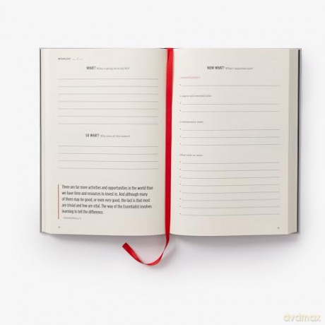 The Essentialism Planner: A 90-Day Guide to Accomplishing More by Doing Less - Greg McKeown [KSIĄŻKA]