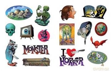 The Extreme Horror Sticker Book: 500+ Stickers to Keep You Up at Night - Andy Price [KSIĄŻKA]